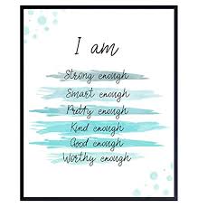 Check spelling or type a new query. Positive Quotes Wall Decor Positive Affirmations Encouragement Gifts For Women Teens Girls Inspirational Quotes Motivational Wall Art Inspiring Uplifting Sayings Wall Decor Tiffany Blue B092rcr83f Yellowbird Art And Design