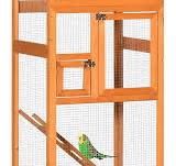 Amazon.com: 65" Wooden Bird Cage Outdoor Aviary House for ...