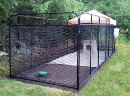 6 X 24 Ultimate Kennel Flooring Cover Dog Run W House Inserted Outside Dogs Dog Kennel Dog Backyard