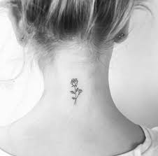 Updated Best 20 Small Rose Tattoos You Never Scene Before 2018 Back Of Neck Tattoo Tattoos Tiny Rose Tattoos