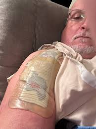 I just want to say how great full i am for this it helped me tremendously  not just to use bathroom but to also wrap a washcloth around it to shower  with