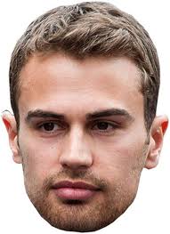 Theo James Maska z Celebrytą, Płaska Kartonowa Twarz, Elegancka Maska :  Amazon.pl: Dom i kuchnia