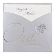 Faire part rose et gris argenté. Faire Part Mariage Pas Cher Chic Champetre Original Vintage