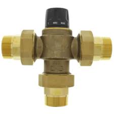 Water, oils, etc.) constant and can be used both as divider and as a mixing valve. 523190a Caleffi 523190a 2 Npt 3 Way Thermostatic Mixing Valve Lead Free 14 2 Cv