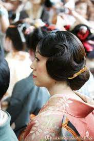 櫛まつり こちら 東山区の紫紅社です 仮 レトロ 髪型 袴 ヘアスタイル レトロ 美髪