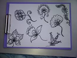 Fantasieblumen Zeichnen Zum Muttertag Vatertag Valentinstag Oder Geburtstag Sehr Einfach