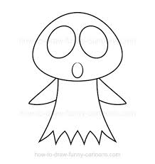 Every drawing is proof of how technique and imagination come together to create superb art. How To Draw A Ghost With A Simple Look