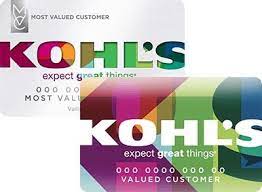 After receiving your kohl's credit card in the mail, you will be required to activate the card online before it can be used. Kohl S Charge Cards Stacked On Top Of One Another Credit Card Application Kohls Visa Gift Card
