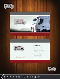 Transport business cards are used by transport business owners and their employees. Business Card Design Contests Fun Business Card Design For Htl Transport Ltd Design No 14 By Kowreck Hiretheworld