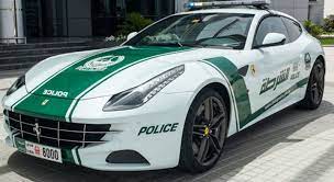dubai police ferrari ff carro de policia carros de policia viatura