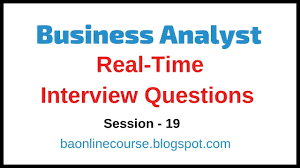 Business Analyst Real Time Interview Questions Business Analysis Questions Answers Tutorial Youtube