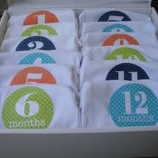 In fact, hosting a virtual baby shower was the first thing that i considered when our family began planning our shower. Monthly Onesies Baby Shower Gift Diy Baby Shower Gifts Baby Shower Gifts Baby Gifts