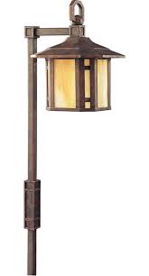 Black fairy light globe solar led outdoor stick light. Arts And Crafts Style Path Lights Low Voltage Line Voltage And Led Deep Discount Lighting