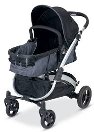 The Combi Catalyst In Black In The Bassinet Position Baby Strollers Baby Stroller Brands Stroller