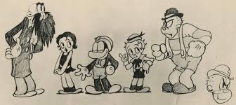 Funny Face Model Sheet By Ub Iwerks 1931 Classic Animation Art Free Coloring Pictures Coloring Pictures Bible Coloring Pages