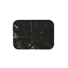 60cm , 70cm , 80cm , 90 cm hauteur : Plateau Rectangulaire Imitation Marbre Noir