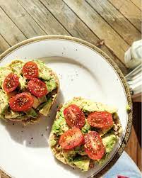Tomato Avocado Toast Directions Calories Nutrition More Fooducate