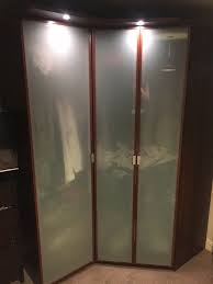 Sold Ikea Hopen Corner Wardrobe With Lights In Yeadon West Corner Wardrobe Ikea Hopen Wardrobe Closet