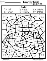 Check spelling or type a new query. Free Color By Code Fall Addition Sight Word Coloring Fall Math Math For Kids