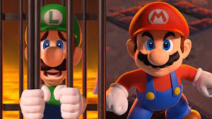 Mario and luigi being to battle over the power star in the star temple. Super Mario Animated Short Movie Save Luigi With Audio Youtube