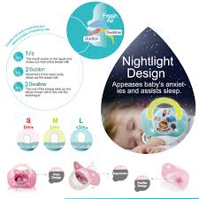 FARLIN】CHU CHU Cherry Pacifier N Chain-B- 6m+ - FARLIN