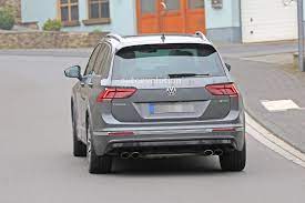 It has a spacious cargo area, great safety scores, and a strong predicted. Vw Tiguan R Prototype Spied Road Testing With Quad Exhaust Possible 2 0 Tsi Autoevolution