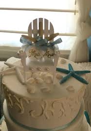 Beach Wedding Cake Topper Starfish Cake Topper Beach Chair Cake Topper Adirondack Chair Cake Topper Seashell Cake Topper Bridal Shower Beach Wedding Cake Toppers Wedding Cake Topper Beach Theme Wedding Cake