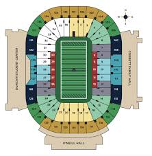 ticket prices and seating info for the 2019 notre dame