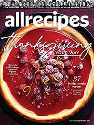 Adding yogurt to your favorite smoothies provides extra protein, calcium and other important nutrients. Amazon Com Allrecipes Magazine Subscriptions