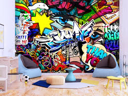 Mais tout dépend de l'état des lieux de votre maison. Papier Peint Original Metropolia S Language Street Art Papiers Peints