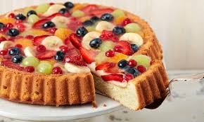 Obsttorte Mit Creme O 30 Cm Rezepte Eine Grosse Obsttorte Mit Einer Puddingcreme Eins Von 7 000 Lecke Obsttorte Kuchen Und Torten Rezepte Lebensmittel Essen