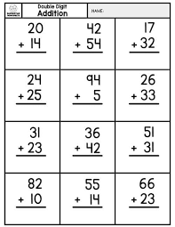 Practicing three digit addition is fun with these new year's color by number puzzles. Double Digit Addition Without Regrouping Superstar Worksheets