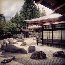 Banryutei Rock Garden Kongobuji Temple Koyasan Japan Japanese Temple Zen Rock Garden Rock Garden