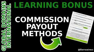 Set Up Your Commission Payout Method Gdi Learning Referrals Global