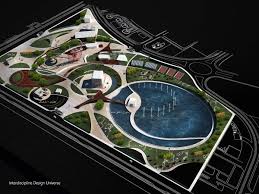 Parand Artificial Lake 03 Desain Lanskap Lanskap Arsitektur