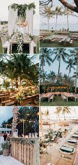 A tropical theme can be great for your wedding if you're marrying on a beach or a tropical destination. 25 Stunning Beach Wedding Ideas You Can T Miss For 2021 Emmalovesweddings