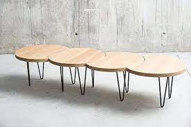 Union rustic ashwood round modular coffee table is a perfectly round, low table. Oruga Coffee Table By Qowoodarchiexpo 2020 å†…è£… å®¶å…· ãƒ†ãƒ¼ãƒ–ãƒ«