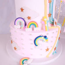 Kue ulang tahun unicorn candyland diameter 20cm cikarang shopee indonesia. Halaman Download Unicorn Pelangi Kue Ulang Tahun Kue Topper Dekorasi Mini Uni