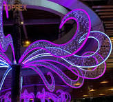 Holiday Event Street City Decor 3D LED Motif Light - Flower ...