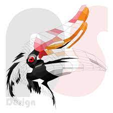 Di balik kesakralan burung enggang, tersimpan rahasia yang alam yang bulu ekor enggang cula bisa dipasang sebagai aksesori di kepala orang yang berhubungan dengan gawai kenyalang itu selama ritual berlangsung. Burung Enggang Kalimantan Design Kaos Bird Design