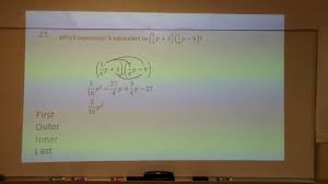 TR 27 Multiplying Binomials
