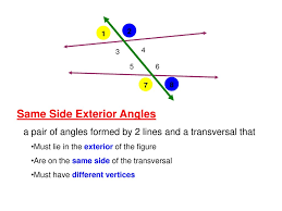 We know that a straight line is a measure of 180. Two Lines And A Transversal Ppt Download