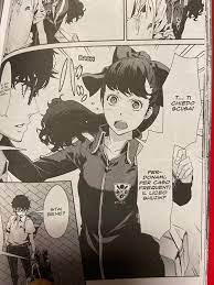 I know the P5 manga is nothing special, but Kasumi looks adorable so I  wanted to share some pics! : rChurchOfKasumi