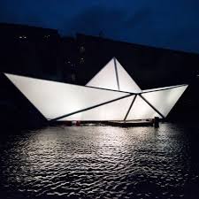 Amsterdam Light Festival Light Art Installation Festival Lights Water Art