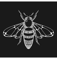 American traditional bee tattoo black and yellow bee tattoo. Bee Tattoo Vector Images Over 660