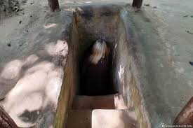 The tunnel system was built in the late 1940s on the territory known as steel ground and situated at in the campaign of 1968, national liberation front for south vietnam used the tunnel system to. Cu Chi The Tunnels Of The Vietcong In The Vietnam War Vietnam