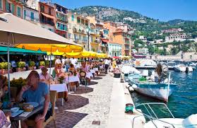 Quayside Dining At Trastevere In Villefranche Sur Mer Trastevere Riviera Street View