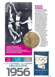 La Historia De Los Juegos Olimpicos Modernos 1956 Melbourne Olympic Games Olympics Largest Ocean