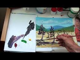 Maybe you would like to learn more about one of these? Malen Mit Acrylfarben Baume Teil 1 2 Youtube