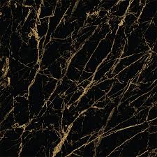 Marble floor tiles are so sleek and glossy; Black And Gold Marble Anti Slip Marble Floor Stickers Quote Wall Kitchen Tiles Ambiance Sticker